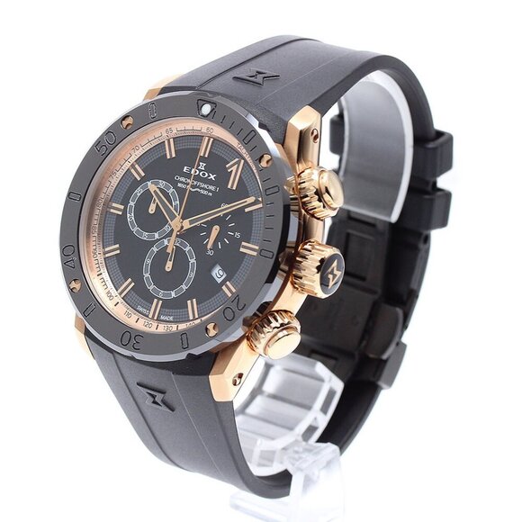 EDOX Chrono Offshore 1 10221-37R-NIR Chronograph Quartz Men's Watch - Picture 1 of 11